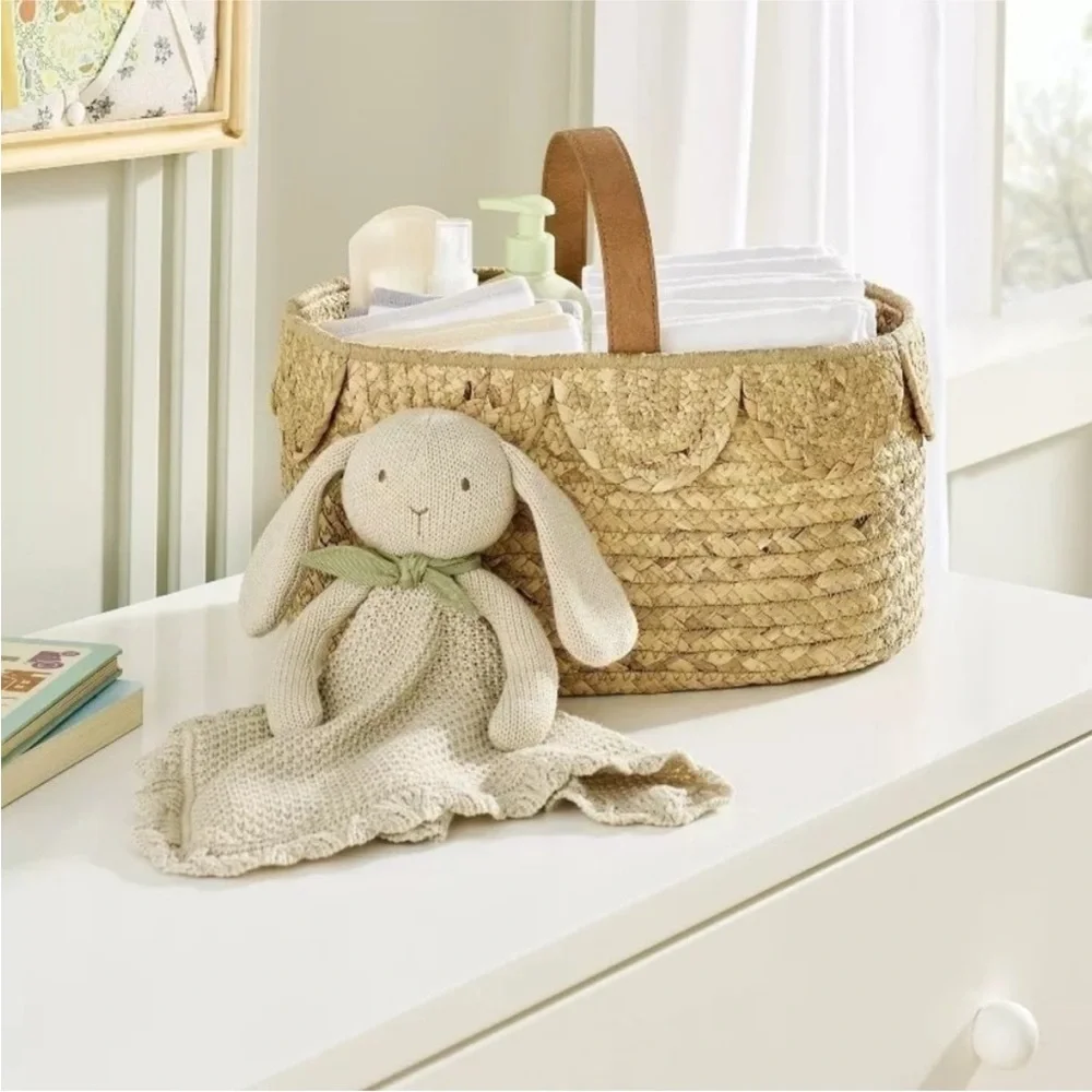 Scalloped Woven Nursery Storage Basket Set – Hearth & Hand with Magnolia